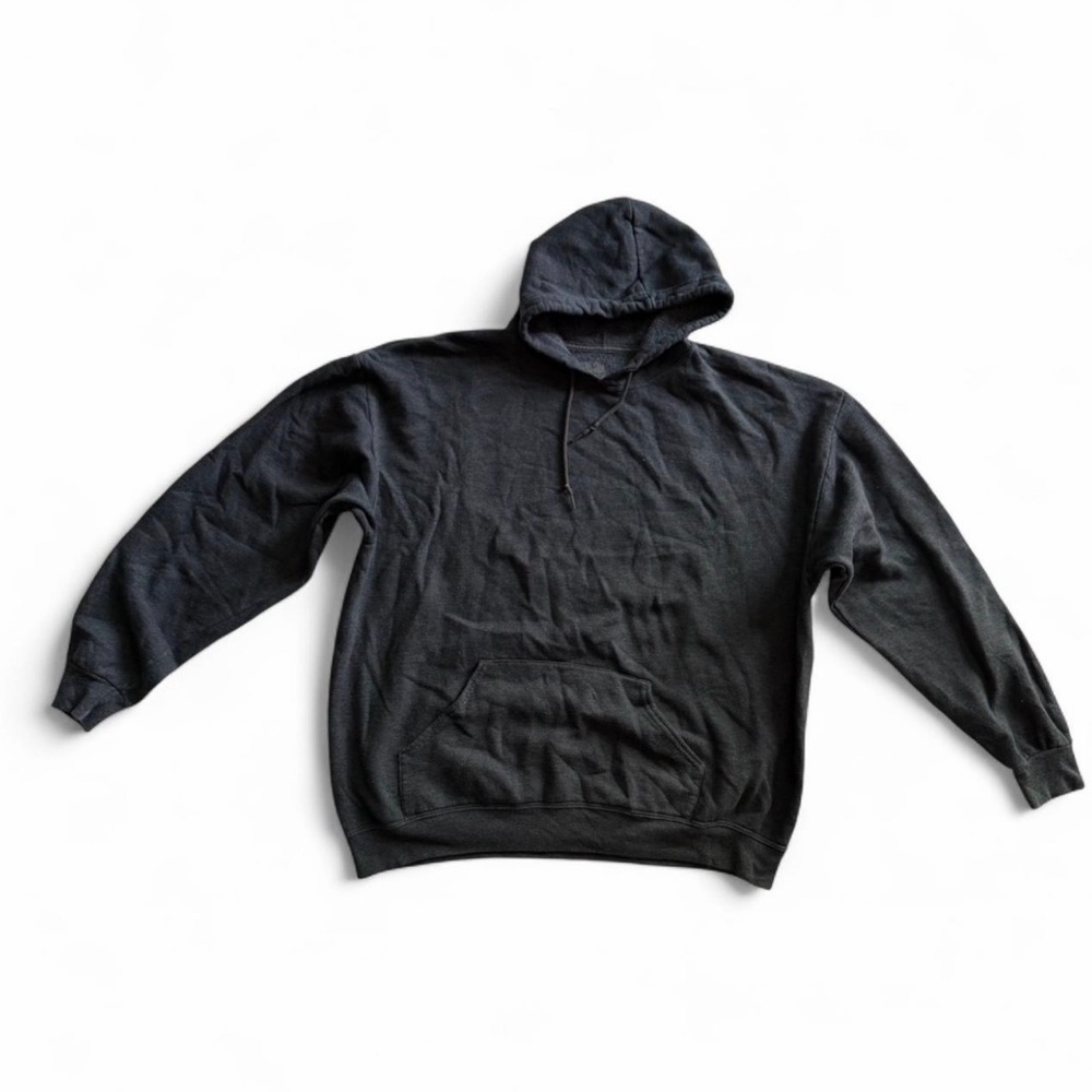 Fruit of the Loom Charcoal Grey Hoodie Size XL